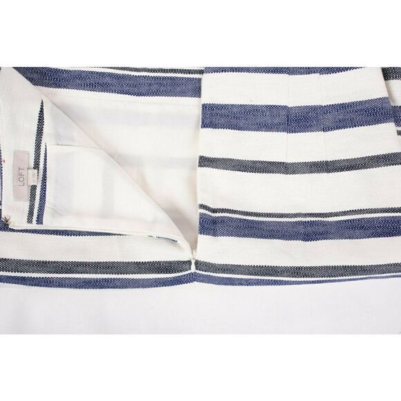 Loft by Ann Taylor Womens Fringe Faux Wrap Skirt - Picture 6 of 9